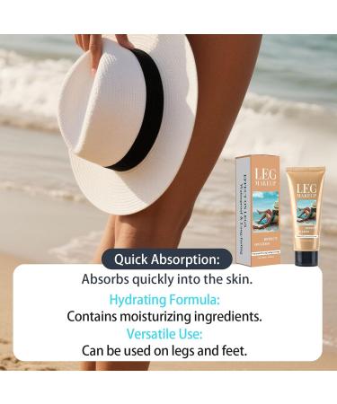 Leg Makeup Long-Lasting Foundation Moisturizing Concealer 100ml Long-Lasting Water-Resistant for Evenings Blemishes Scars Body Women - Buy Online on GoSupps.com