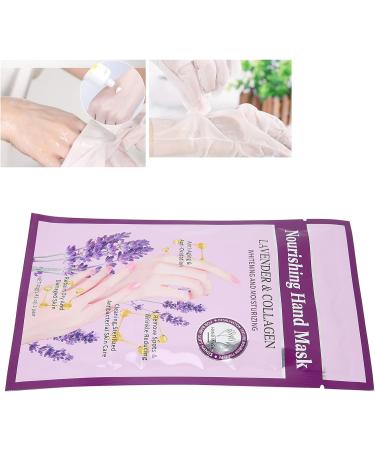 5 Pcs Hand Peel Mask Moisturizing Lavender Hand Spa Gloves Brightening Dead Skin Removal Hydrates Hands Masks for Home Beauty Salon - Buy Online on GoSupps.com