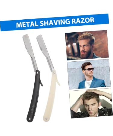 Magiclulu Safe Shaver - Portable Men's Razor & Hair Cutter (2 Pcs) | Metal Hand Razor for Precise Grooming - Buy Online on GoSupps.com