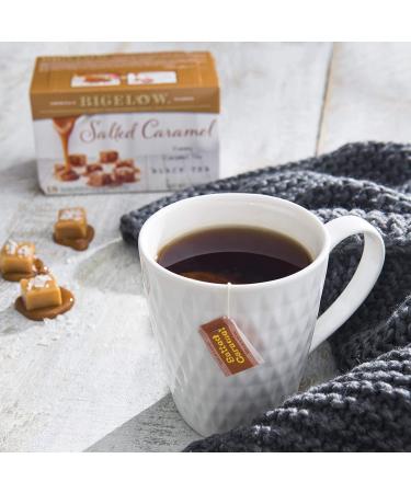 Bigelow Salted Caramel Black Tea 108 Tea Bags (Pack of 6) - Caffeinated Salted Caramel Blend - Buy Online on GoSupps.com