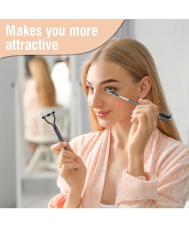 3PCS Eyelash Comb & Brow Brush Set - Lash Separator & Eyebrow Spoolie for Clump-Free Mascara | International Shipping - Buy Online on GoSupps.com