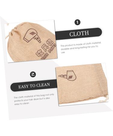 MUSISALY 2pcs Hair Dryer Organizer Portable Carrying Case Storage Bag for Hair Dryer Hairdresser Pouch Cloth - Buy Online on GoSupps.com