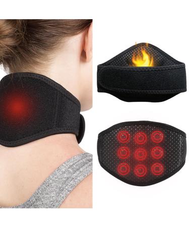 Self -heating neck bandage neck warmer heated neck support magnetic therapy Neck support winter neck protection neckcroachs neck bandage thermal insulation neck cushion neck pain 9 magnets
