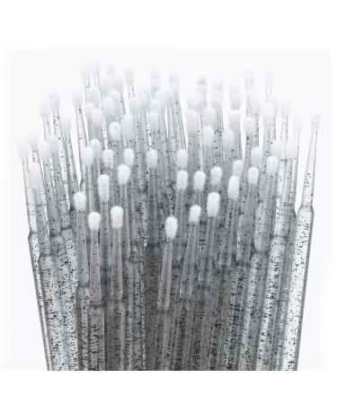 G2PLUS 200 Pieces Disposable Micro Brushes - Eyelash Brush for Extensions | Crystal Black - International Shipping Available - Buy Online on GoSupps.com