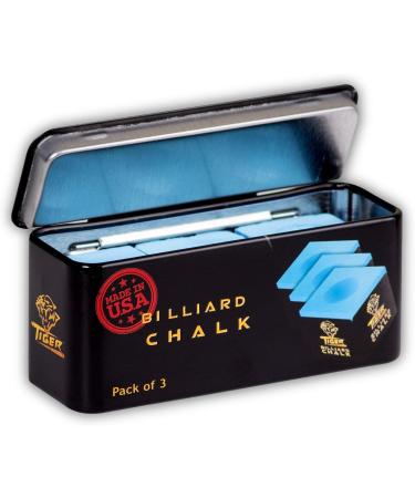 Buy Tiger Billiards Blue 3-Piece Cue Set Fast International Shipping Available - Buy Online on GoSupps.com