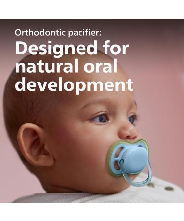 Philips Avent Ultra Soothers 6-18m - Deep Opal/Steel Blue 4 Pack SCF085/52 | International Shipping Available - Buy Online on GoSupps.com