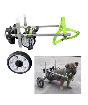 Dog Wheelchair Dog Wheelchair for Back Legs Adjustable Pet Wheelchair Pet Doggie Wheelchairs for Small/Medium Dogs Walk Tool Mobility Aids Portable X-Small