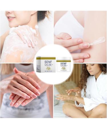 Cream For Body Body Lotion Body Moisturizing Skin Care Cream Mustard Ointment Intense Healing Body Cream Non-Greasy Moisturizer For Dry Skin Mustard Cream With Deep Nourishing Ser um - Buy Online on GoSupps.com