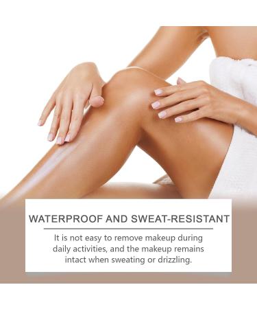  G n rique Leg Makeup Waterproof No-Transfer Body Foundation Long-Lasting Scar Coverage Matte Finish Natural Tan Shade for Women with Ideal for Daily Wear or Tanning - Buy Online on GoSupps.com