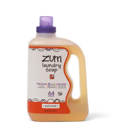 Zum Clean Laundry Soap - Patchouli - 64 fl oz