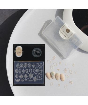 MCAORI 3D Nail Art Mold with Variety of Patterns Template Carving Sticker Stencil Tools Creative Stunning Nail Decorations - Buy Online on GoSupps.com