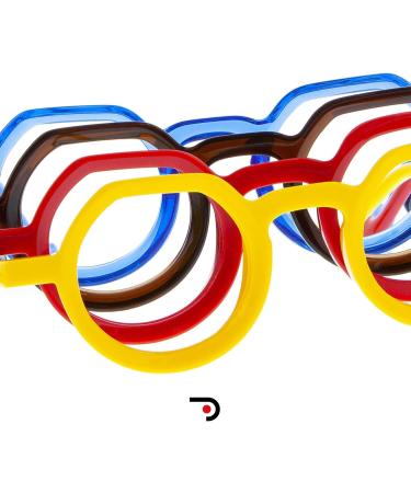Shop DIGRECCO Lemon Blue Light Blocking Reading Glasses +2.5 - Unisex Acetate Frames Flexible Temples Anti-Reflective Lenses - Buy Online on GoSupps.com