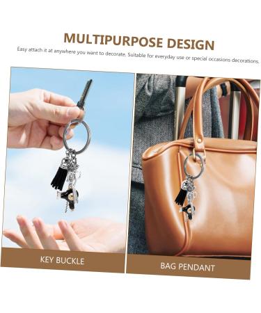 WHAMVOX key chains blow dryer Hair Dryer Charm Keychain accessories Backpack European and American - Buy Online on GoSupps.com
