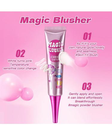 Magic Blush with Thermal Effect Complexion for Eyes and Lips Lightweight Waterproof Makeup for Going Out Shopping Dates and Holidays - Buy Online on GoSupps.com