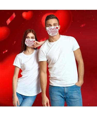 ZQP Face Cloth for Unisex Adults Romantic Pink Heart Stones On Black Background Love Valentines Day Theme Cold Mouth Dustproof Double Protection - Buy Online on GoSupps.com