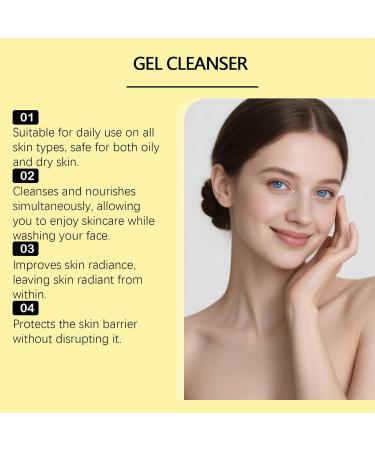 Nettoyant Visage 100ml Gel Nettoyant Hydratant L g re Soin Purifiant l'Effet Longue Dur e pour Routine Beaut Maquillage Voyage Matin et Soir Corps - Buy Online on GoSupps.com
