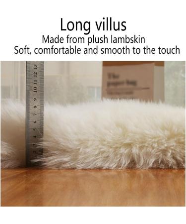 Pure Wool Fleece Wheelchair Cushion Winter Warm Wheelchair Cushion Natural Wool Wheelchair Seat Pad Suitable for Electric/Manual Wheelchair Chair Sofa Or Car(3) 70*100cm 3 - Buy Online on GoSupps.com