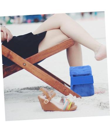 FOMIYES de d capage du sable jouets de sable pochette tanche fourre-tout tanche d'essuyage de sable accessoire de plage pour le sable dessableur de plage velours Blue - Buy Online on GoSupps.com