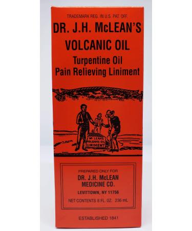 Dr. J.H. McLean's Volcanic Oil Pain Relieving Liniment, 8 Ounces
