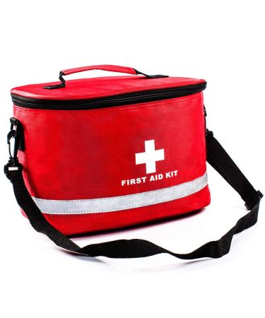 Baoke E02 First Aid Bag with Shoulder Strap Compact Portable for Emergency Home Outdoor Travel Camping Activities