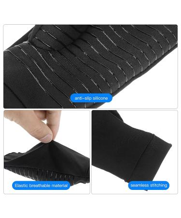 Copper Arthritis Gloves for Pain Relief - Fingerless Glove for Arthritis, Carpal Tunnel, Tendonitis - Men & Women Medium - Buy Online on GoSupps.com