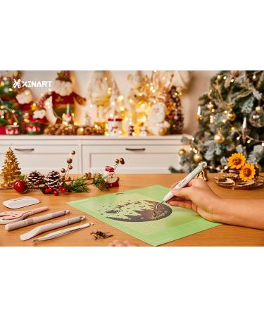 Xinart Weeding Tools Set - Vinyl Weeder, Scraper, Spatula, Tweezers, Scissors - 5-Piece Basic Weed Removal Kit - Buy Online on GoSupps.com