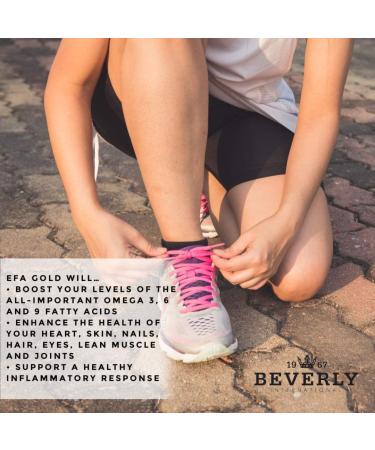 Beverly International EFA Gold 90 Softgel Capsules - The Ultimate Alternative to Fish Oil - 90 Count Pack - Buy Online on GoSupps.com