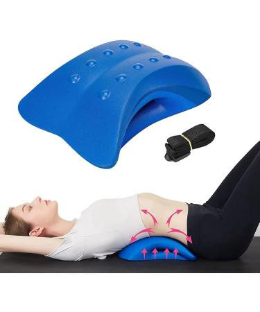 ZIUTPDAX Lumbar Support Pillow 2 Pack - Back Support & Traction for Spine Relief - Blue - Buy Online on GoSupps.com