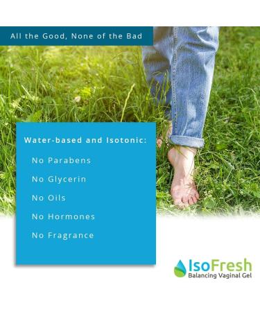 Fairhaven Health IsoFresh Vaginal pH Balance Gel - Stop Feminine Odor & Yeast Imbalance - Paraben-Free & Naturally Derived - 12 Applications - Buy Online on GoSupps.com
