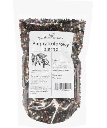 Kuchnia Zdrowia - Colored Peppercorns - Aromatic - No Additives - Vegan - Leak-Proof Packaging with Zipper - Doypack: (200 Grams) - Buy Online on GoSupps.com