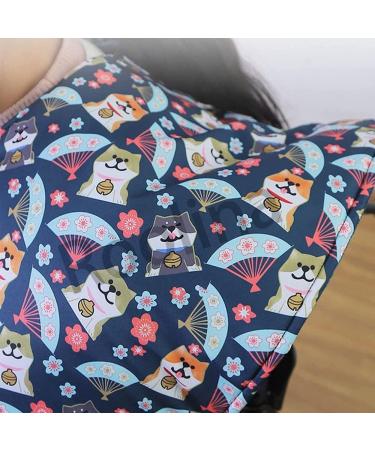 Fleece-Lined Wheelchair Cosy Cover Water Proof Fleece Lining Windproof Warmer Puppy Small Flower Graphic Warm Leg and Lower Body Covers Warm Cover Wheelchair Cover Blanke - Buy Online on GoSupps.com