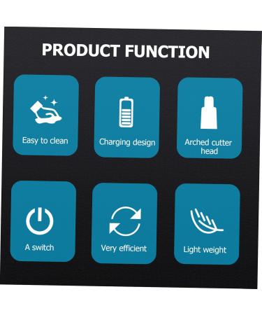 Beavorty Electric Nose Hair Trimmer for Men - Compact 1pc Face Shaver | Best Men's Electric Razors (Black 13x1.6cm) - International Shipping - Buy Online on GoSupps.com