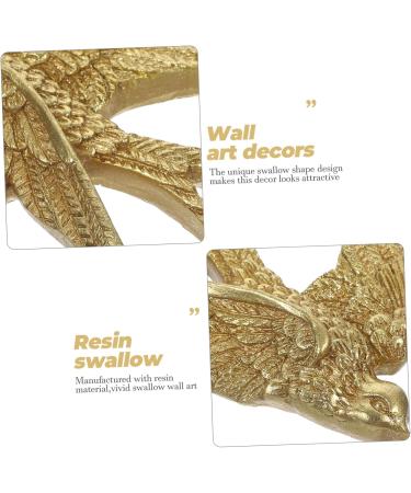 Yardenfun 1 Set Decor Wall Pendant Wall Art Adornment Wall Hanging Craft Resin Crafts Swallow Accessories - Buy Online on GoSupps.com