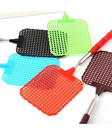 BAMFY 4 Pcs Telescoping Fly Swatter Heavy Duty Fly Swatters with Stainless Steel Handle Flyswatter for Indoor and Outdoor Flies Mosquitoes Wasps - Buy Online on GoSupps.com