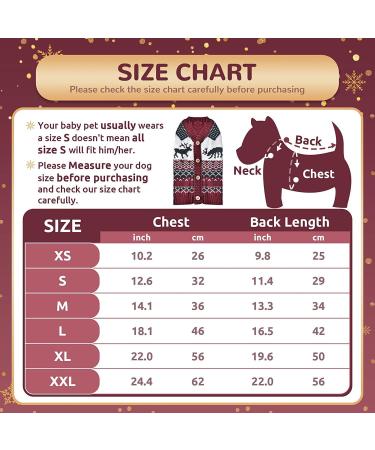 Buy Warm Dog Sweater for Christmas - Cartoon Christmas Tree & Reindeer Knit Outfits for Pets - Buy Online on GoSupps.com