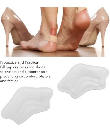 Shoe Filler & Heel Protectors - Reusable Toe Inserts & Heel Pads | 4 Pairs of Ergonomic Cushioning Grips for Big Shoes - International Shipping Available - Buy Online on GoSupps.com