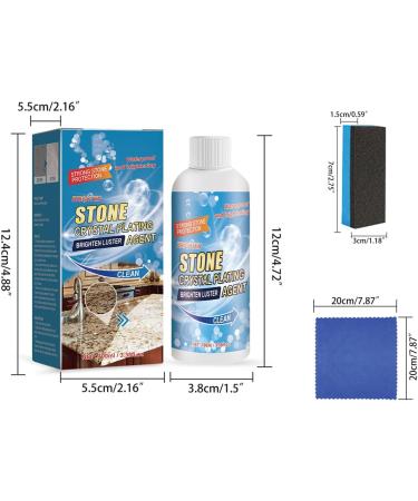 Stone Crystal Plating Agent 2024 New Stone Stain Remover Cleaner Stone Polishing and Coating Agent Marble Cleaner and Polish Effective Removal Of Oxidation Rust And Stains (1) - Buy Online on GoSupps.com