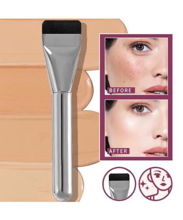 Premium Flat Foundation Brush Set - Angled Liquid Makeup Brushes for Cream & Concealer - Best for Flawless Application - Buy Online on GoSupps.com