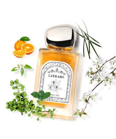 No.034 - Woody Spicy Eau de Parfum - Inspired by Terre d' for Men Luxury Fragrance Boys Long Lasting Perfume Spray - 1.7 Fl Oz/50 ml No.034 - Inspired by Terre d' for Men
