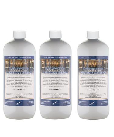 Claudius Bodylotion Hammam Herbal 3 x 1 liter
