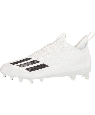 adidas Men's Adizero Scorch Football Shoe - Size 9, White/Black/White - Buy Online on GoSupps.com