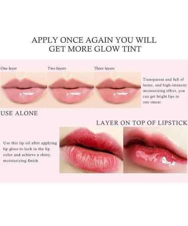Ownest Beauty KYDA Hydrating Lip Glow Oil - Moisturizing Lip Oil Gloss for Dry Lips, Pink Tinted Plumping Lip Care - Buy Online on GoSupps.com