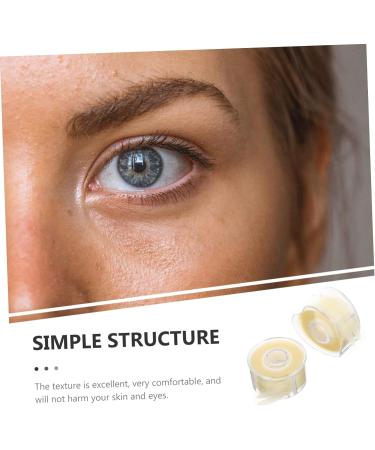 Beavorty 12 Rolls Double Eyelid Stickers Double Eyelid Tape Makeup Eyelid Tape Eye Shaping Makeup Supplies 1 count (Pack of 1) Light Yellowx3pcs - Buy Online on GoSupps.com