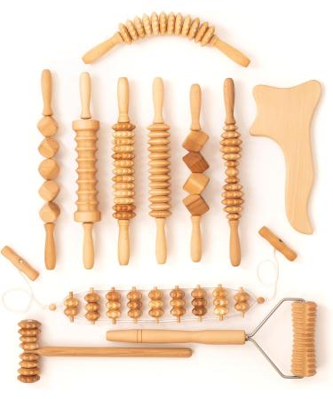 Ribnican Maderotherapy Accessories | Large Anti-Cellulite Massager Set for Lymphatic Drainage - Buy Online on GoSupps.com
