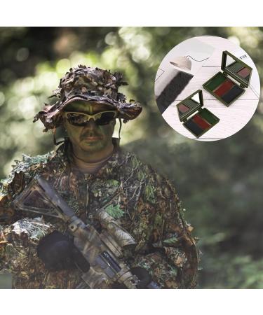  Rostblant 3-Piece Kit: Camouflage Face Stick Chameleon Cream Chameleon Camouflage Military Camouflage Makeup Pen Body Camouflage Black Brown Green - Buy Online on GoSupps.com