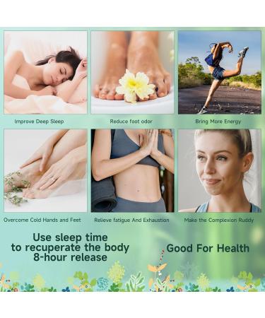 40PC Ginger Foot Pads | Deep Cleansing Foot Patches for Stress Relief Improved Sleep & Relaxation - International Shipping Available - Buy Online on GoSupps.com