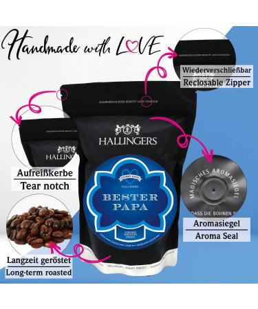 Hallingers Best Dad Gourmet Coffee - Perfect Fathers Day Gift for Papa Father & Grandpa | Unique Mothers Day Gift & Ideas for New Home Anniversary & Friendship - Buy Online on GoSupps.com