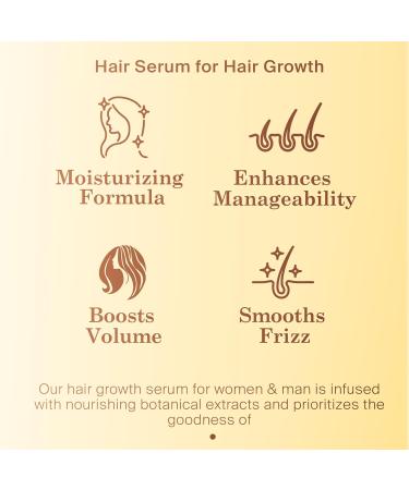Peptide Hair Serum for Growth | Copper Peptides & Caffeine | Thickening Serum for Men & Women - 2 fl oz - Buy Online on GoSupps.com