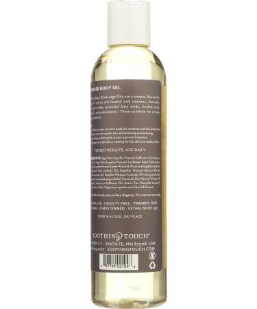 Soothing Touch Lavender Bath Body & Massage Oil - 8 fl oz | Relaxing & Natural Skincare for All Skin Types | International Shipping Available - Buy Online on GoSupps.com