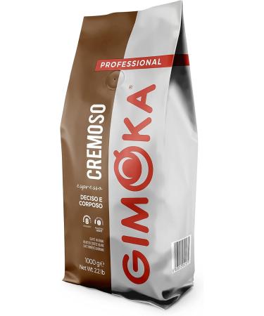 GIMOKA Cremoso coffee beans (1kg) - Buy Online on GoSupps.com